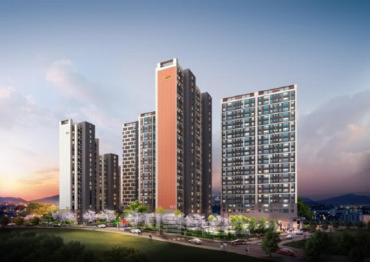 e편한세상 남산 투시도<삼호 제공>